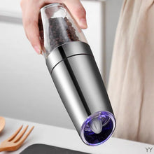 Electric Gravity Sensing Pepper & Salt Grinder  Adjustable Coarseness