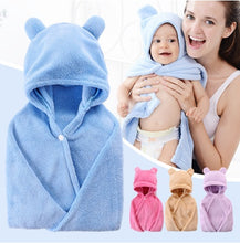 Cotton hooded bath towel for your little ones