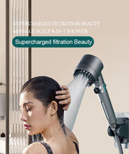 High Pressure Filtered Shower Head with Handheld 3 Spray Modes Water Saving