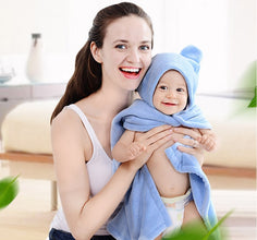 Cotton hooded bath towel for your little ones