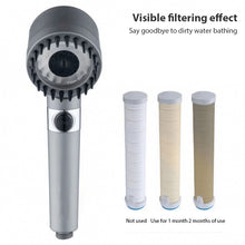 High Pressure Filtered Shower Head with Handheld 3 Spray Modes Water Saving