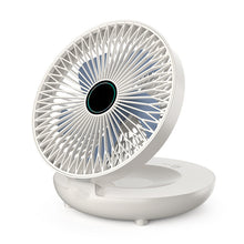 Wall Mountable & Foldable Small Fan (USB Rechargeable & Plug-in mode)