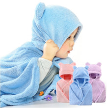 Cotton hooded bath towel for your little ones